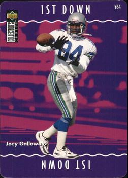 1996 Collector's Choice Update - You Make The Play #Y64 Joey Galloway Front