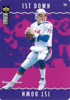 1996 Collector's Choice Update - You Make The Play #Y65 Drew Bledsoe Front