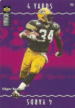 1996 Collector's Choice Update - You Make The Play #Y67 Edgar Bennett Front