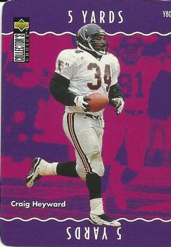 1996 Collector's Choice Update - You Make The Play #Y80 Craig Heyward Front