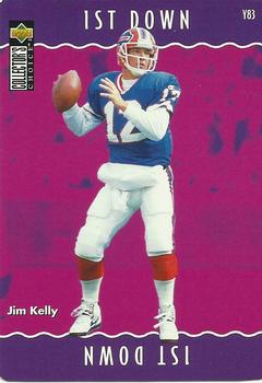 1996 Collector's Choice Update - You Make The Play #Y83 Jim Kelly Front