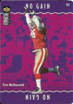 1996 Collector's Choice Update - You Make The Play #Y85 Tim McDonald Front