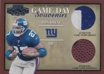 2001 Playoff Honors - Game Day Souvenirs #GD-15 Ron Dayne Front