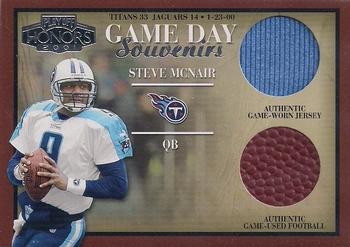 2001 Playoff Honors - Game Day Souvenirs #GD-33 Steve McNair Front