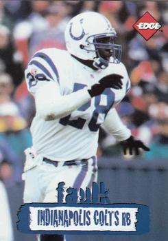 1996 Collector's Edge #100 Marshall Faulk Front
