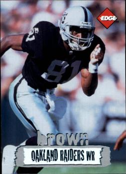 1996 Collector's Edge #166 Tim Brown Front