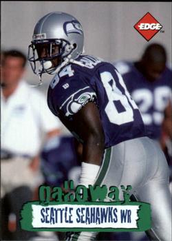 1996 Collector's Edge #213 Joey Galloway Front