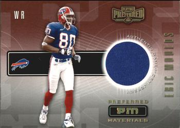 2001 Playoff Preferred - Preferred Materials #37 Eric Moulds Front