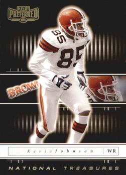 2001 Playoff Preferred - National Treasures Gold #9 Kevin Johnson Front