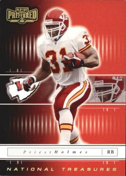2001 Playoff Preferred - National Treasures Gold #25 Priest Holmes Front