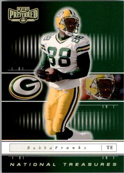 2001 Playoff Preferred - National Treasures Gold #72 Bubba Franks Front