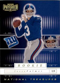 2001 Playoff Preferred - National Treasures Gold #105 Jesse Palmer Front