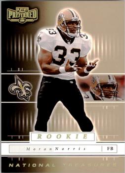 2001 Playoff Preferred - National Treasures Gold #130 Moran Norris Front