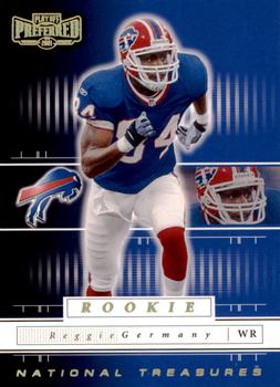 2001 Playoff Preferred - National Treasures Gold #148 Reggie Germany Front