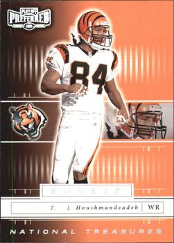 2001 Playoff Preferred - National Treasures Silver #147 T.J. Houshmandzadeh Front