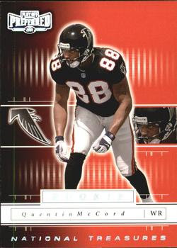 2001 Playoff Preferred - National Treasures Silver #151 Quentin McCord Front