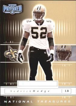 2001 Playoff Preferred - National Treasures Silver #187 Sedrick Hodge Front
