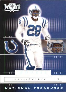 2001 Playoff Preferred - National Treasures Silver #197 Idrees Bashir Front