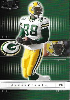 2001 Playoff Preferred - Samples #72 Bubba Franks Front