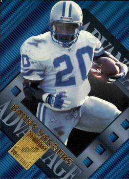 1996 Collector's Edge Advantage #4 Barry Sanders Front
