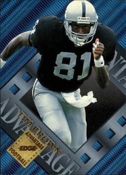1996 Collector's Edge Advantage #7 Tim Brown Front