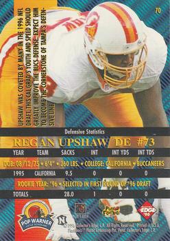 1996 Collector's Edge Advantage #70 Regan Upshaw Back