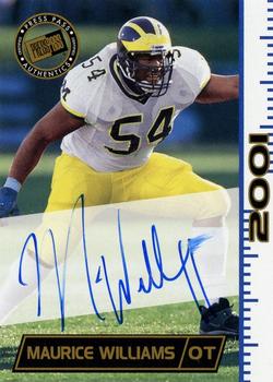 2001 Press Pass - Autographs #NNO Maurice Williams Front