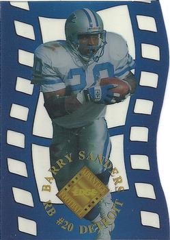 1996 Collector's Edge Advantage - Crystal Cuts #CC1 Barry Sanders Front