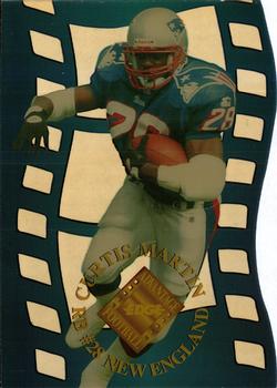 1996 Collector's Edge Advantage - Crystal Cuts #CC3 Curtis Martin Front