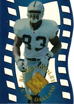 1996 Collector's Edge Advantage - Crystal Cuts #CC19 Rickey Dudley Front