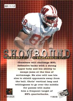 2001 Press Pass - Showbound #SB11 Chris Chambers Back