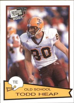 2001 Press Pass SE - Old School #OS21 Todd Heap Front