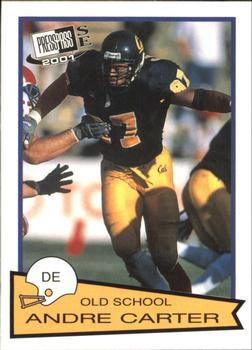 2001 Press Pass SE - Old School #OS23 Andre Carter Front