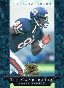 1996 Collector's Edge President's Reserve - The Candidates: Long Shots #LS6 Bobby Engram Front