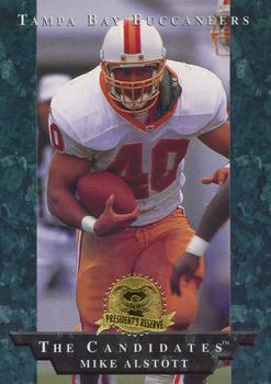 1996 Collector's Edge President's Reserve - The Candidates: Long Shots #LS29 Mike Alstott Front
