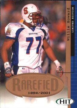 2001 SAGE HIT - Rarefied #R24 Willie Howard Front