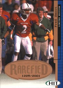 2001 SAGE HIT - Rarefied #R41 Fred Smoot Front