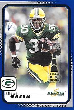 2001 Score - Chicago Collection #76 Ahman Green Front