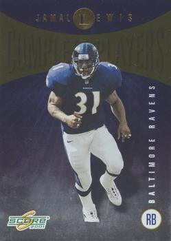 2001 Score - Complete Players #CP-18 Jamal Lewis Front