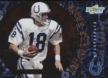 2001 Score - Numbers Game #NG-4 Peyton Manning Front