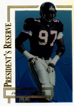1996 Collector's Edge President's Reserve #9 Jumpy Geathers Front