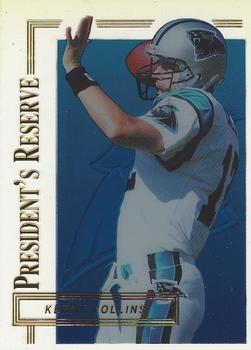 1996 Collector's Edge President's Reserve #21 Kerry Collins Front