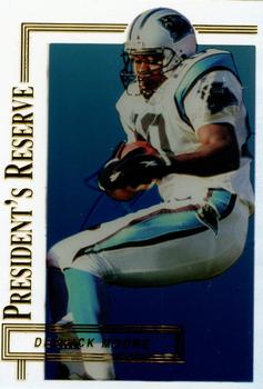 1996 Collector's Edge President's Reserve #25 Derrick Moore Front
