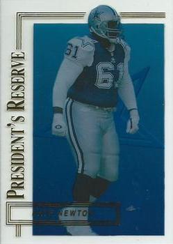1996 Collector's Edge President's Reserve #53 Nate Newton Front