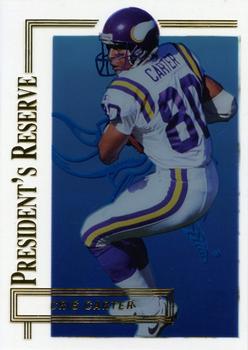 1996 Collector's Edge President's Reserve #106 Cris Carter Front