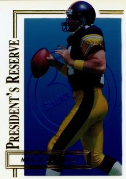 1996 Collector's Edge President's Reserve #155 Neil O'Donnell Front