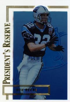 1996 Collector's Edge President's Reserve #215 Don Beebe Front