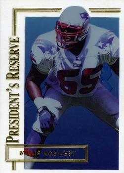 1996 Collector's Edge President's Reserve #318 Willie McGinest Front