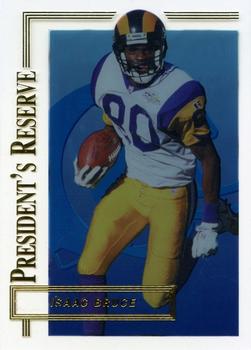 1996 Collector's Edge President's Reserve #383 Isaac Bruce Front