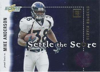 2001 Score - Settle the Score #SS-18 Mike Anderson / Jamal Lewis Front
